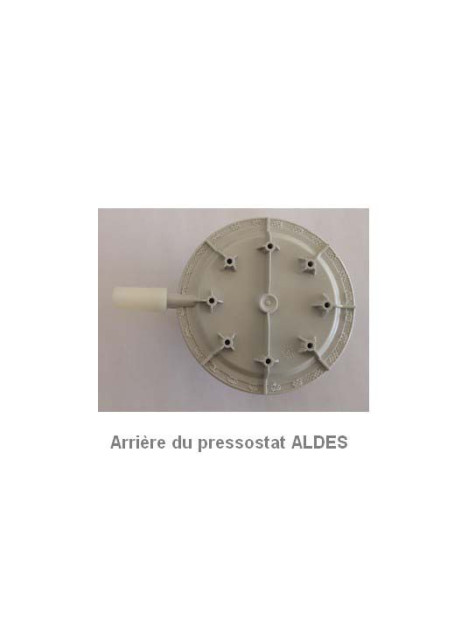 Arrière du Pressostat de démarrage centrale Axpir d'ALDES