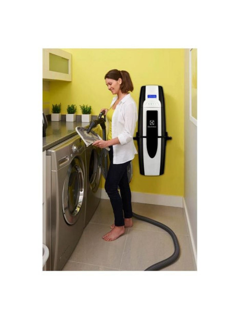 Aspirateur centralisé ELECTROLUX ELUX dans une buanderie