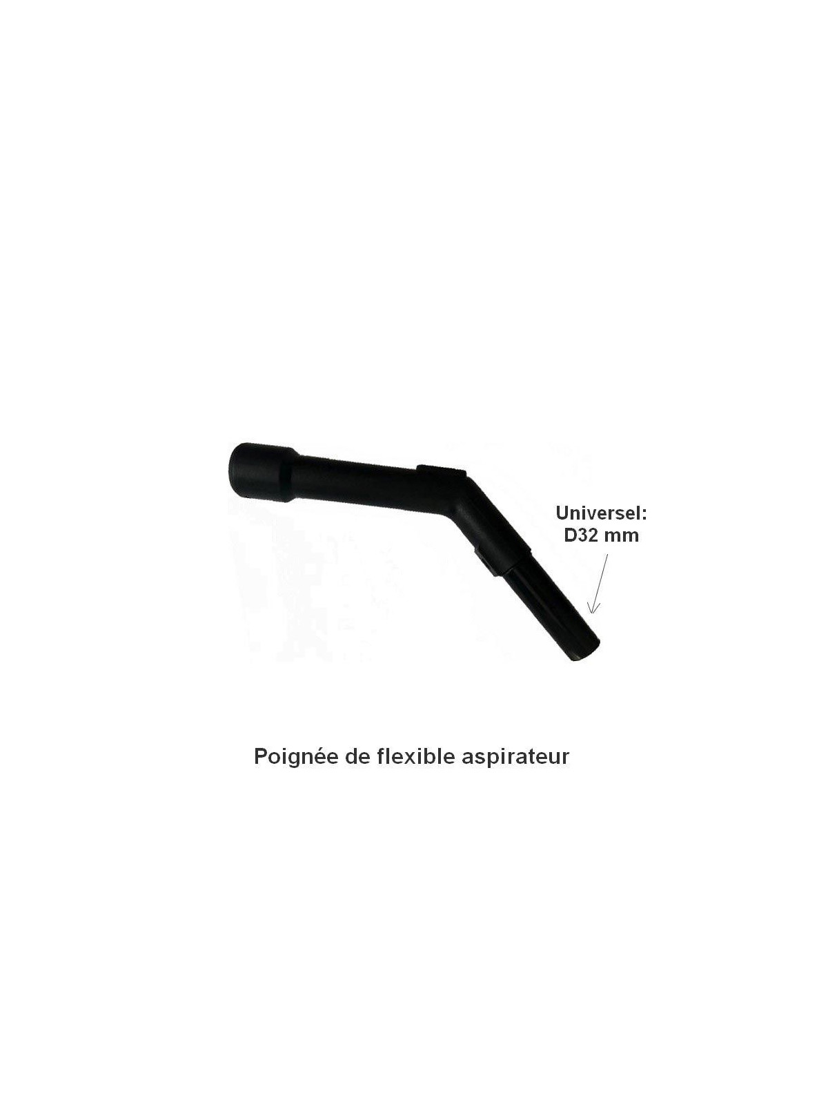 Poignée de flexible AP315G2 pour aspirateur 
