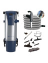 Kit aspiration centralisée Aertecnica  TC2 + flexible 9M variateur + set Confort
