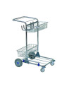 Chariot porte accessoires nettoyage hôtellerie et professionnels