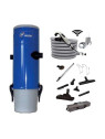 Pack aspirateur centralisé SAPHIR 600 N Unelvent S&P sans fil avec flexible RADIO